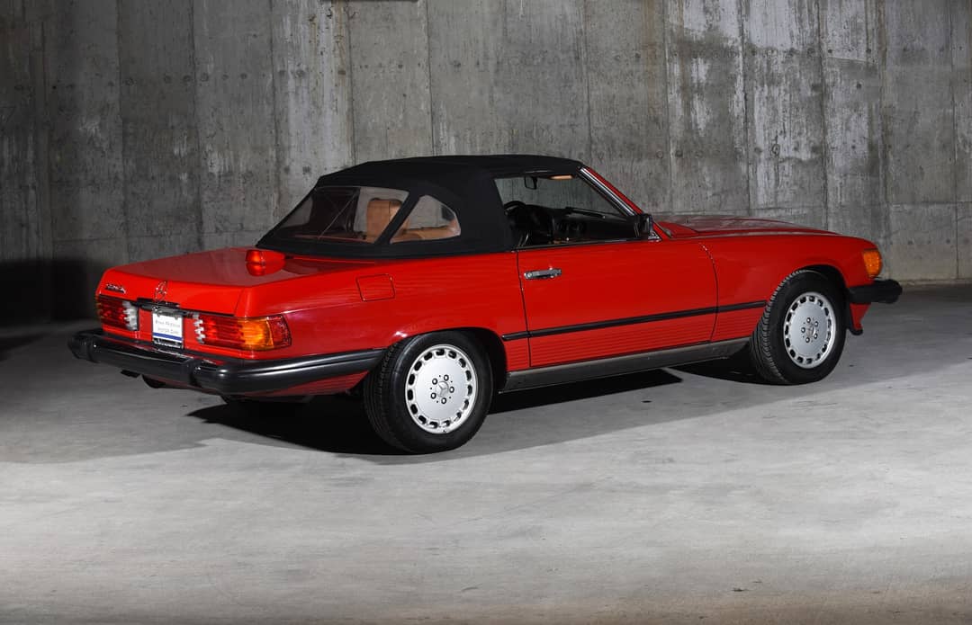 1986 Mercedes-Benz 560-Class 560 SL — photo 4