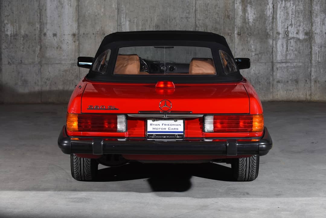 1986 Mercedes-Benz 560-Class 560 SL — photo 5