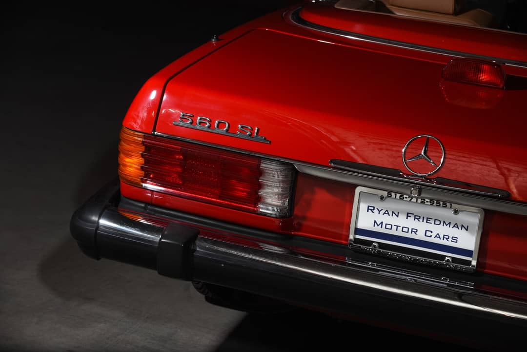 1986 Mercedes-Benz 560-Class 560 SL — photo 8