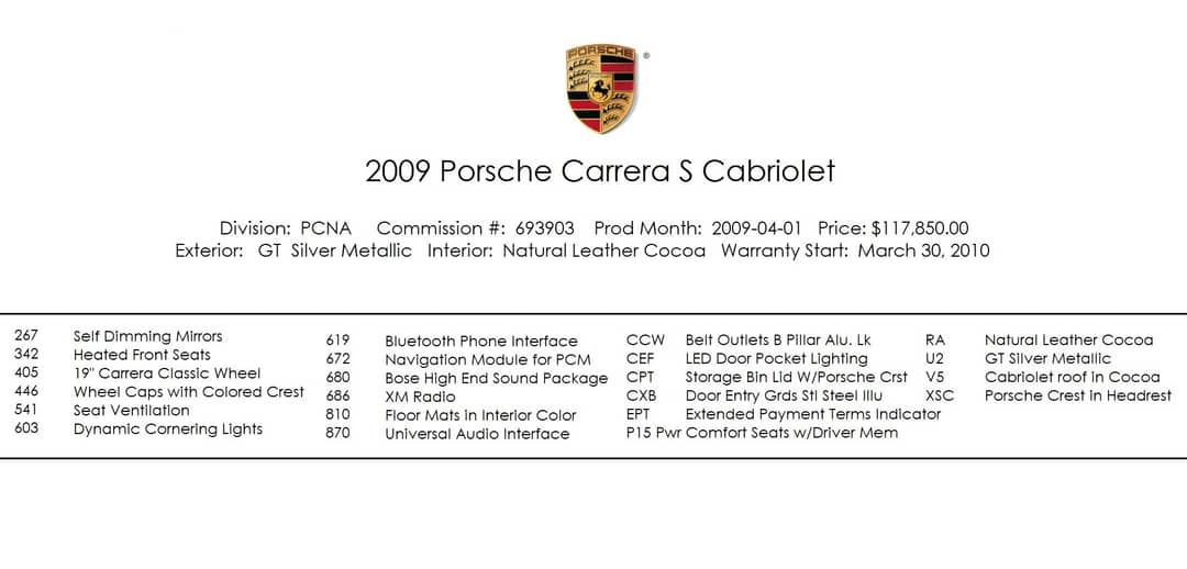 2009 Porsche 911 Carrera S — photo 4