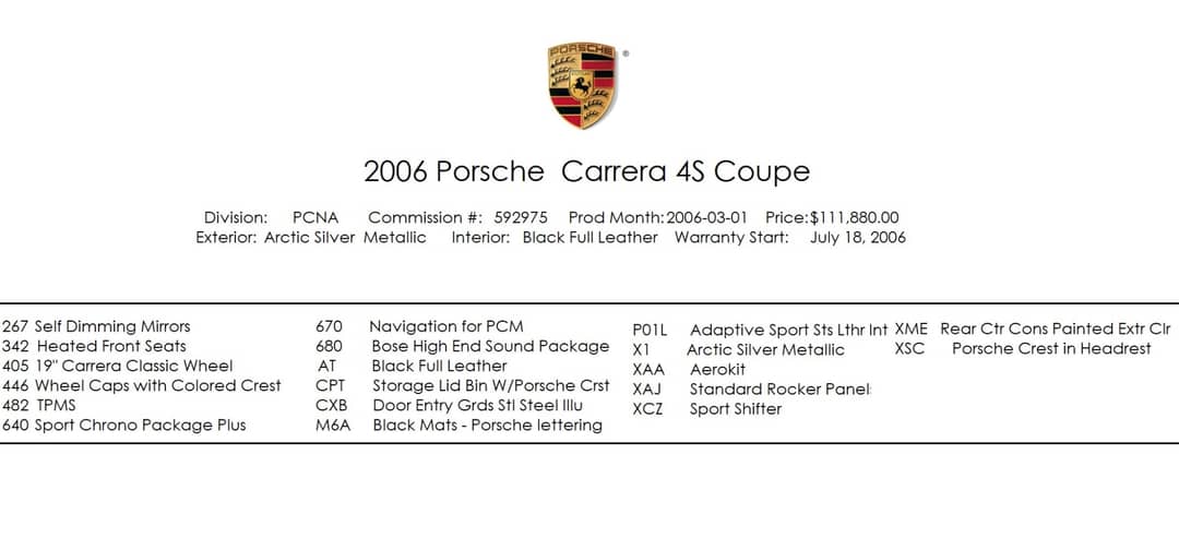 2006 Porsche 911 Carrera 4S — photo 4
