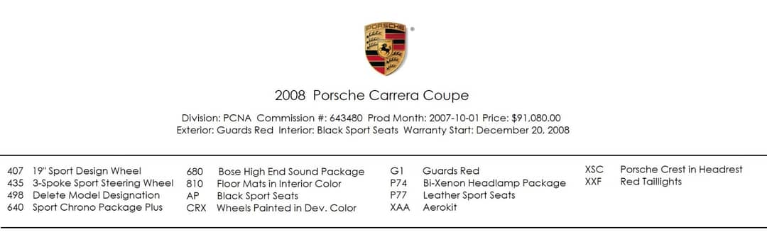 2008 Porsche 911 Carrera — photo 5