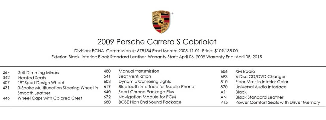 2009 Porsche 911 Carrera S — photo 5