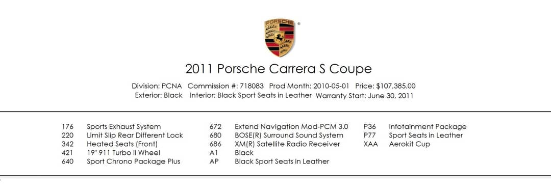 2011 Porsche 911 Carrera S — photo 5