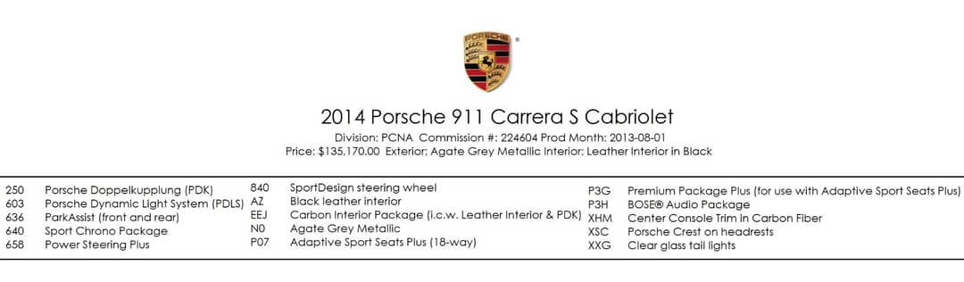 2014 Porsche 911 Carrera S — photo 5