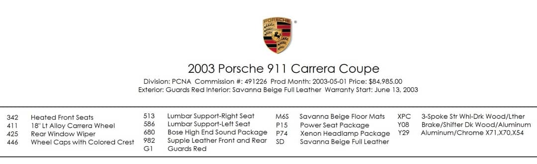 2003 Porsche 911 Carrera — photo 5