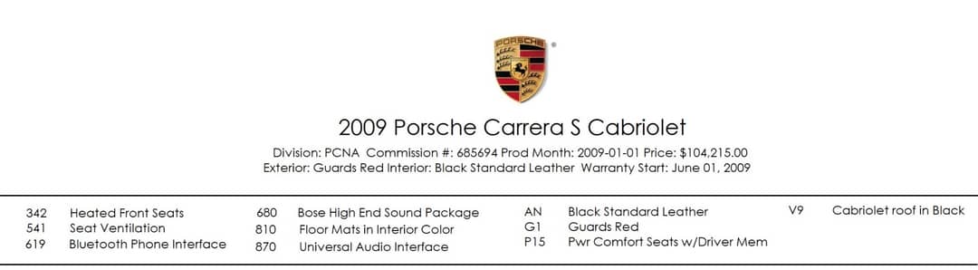 2009 Porsche 911 Carrera S — photo 5