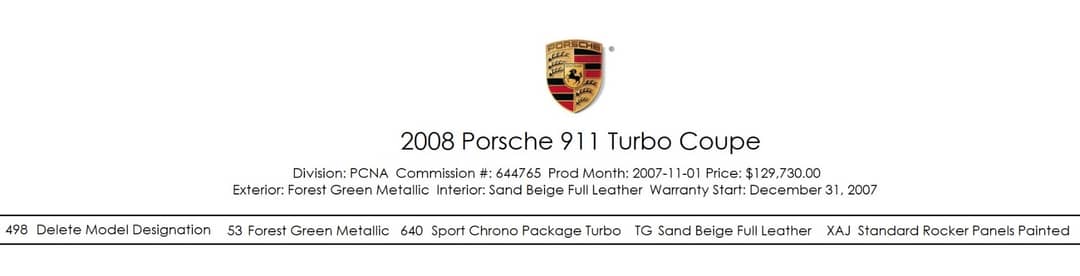 2008 Porsche 911 Turbo — photo 5
