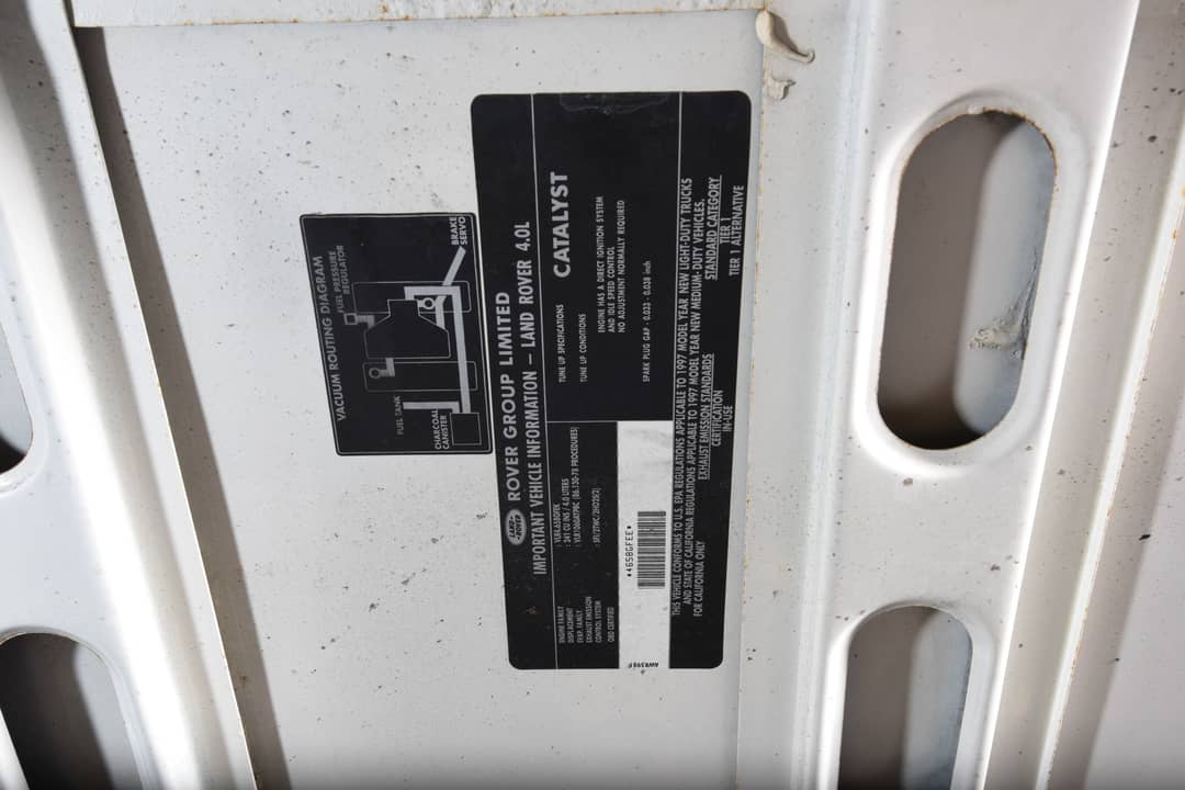 1997 Land Rover DEFENDER 90 — photo 25