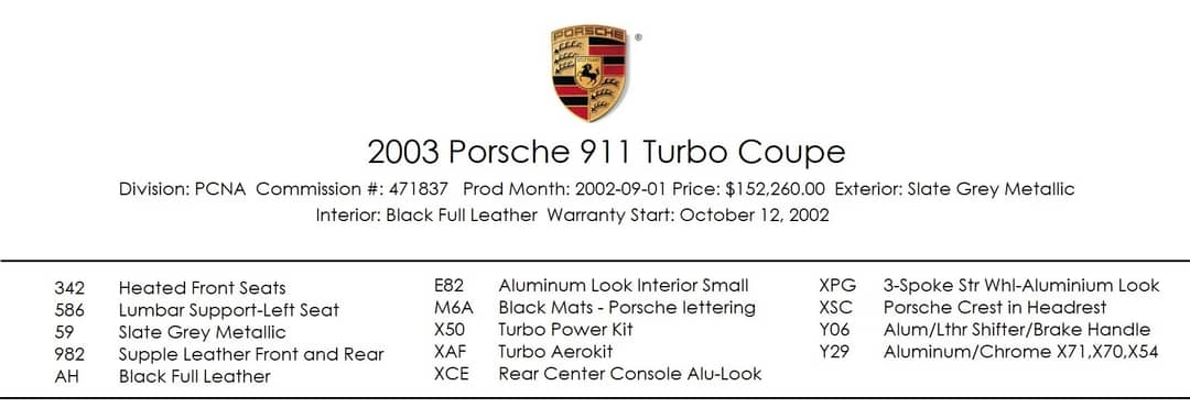 2003 Porsche 911 Turbo — photo 5