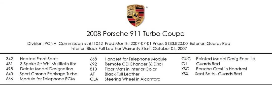 2008 Porsche 911 Turbo — photo 5