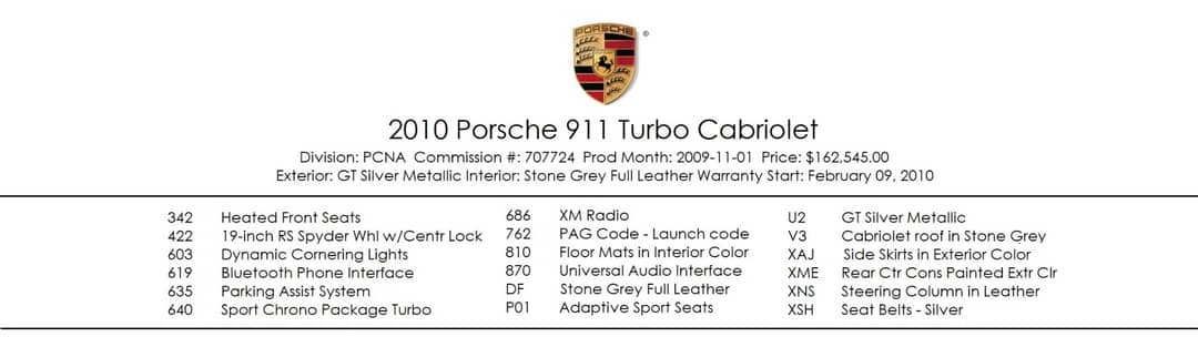 2010 Porsche 911 Turbo — photo 5