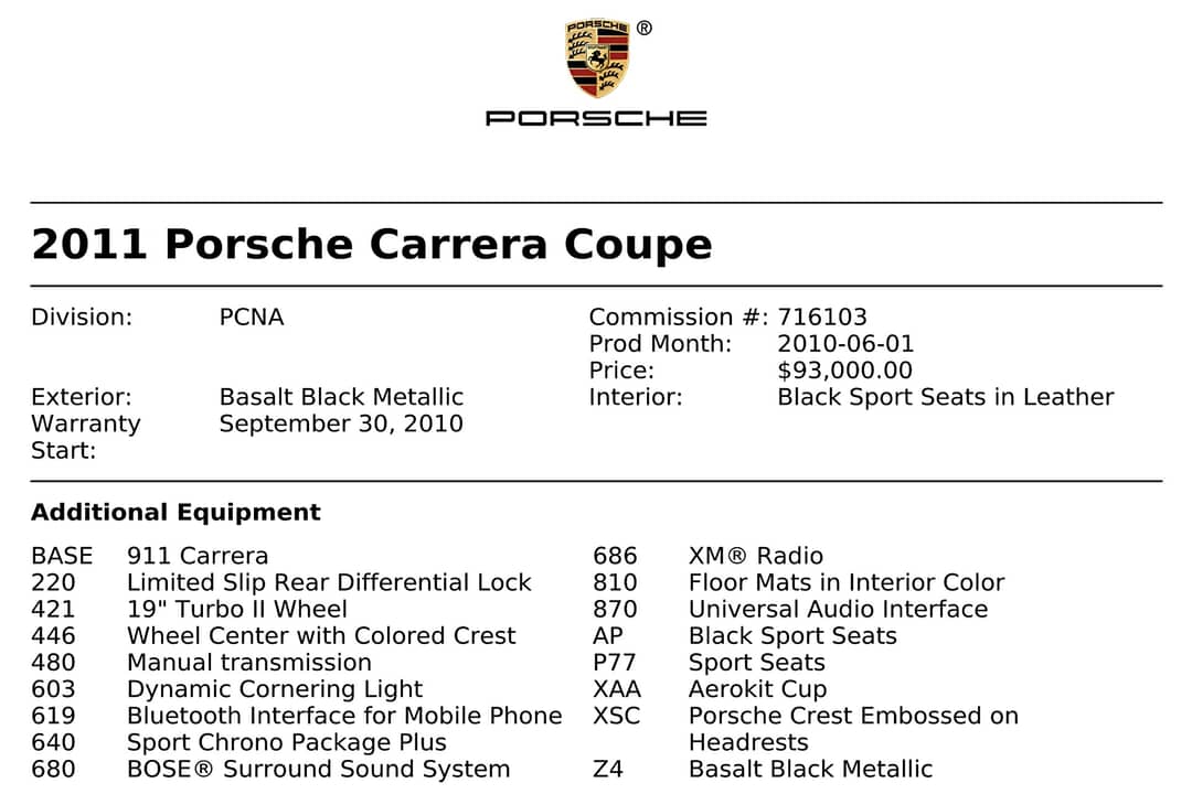 2011 Porsche 911 Carrera — photo 35