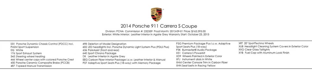 2014 Porsche 911 Carrera S — photo 5