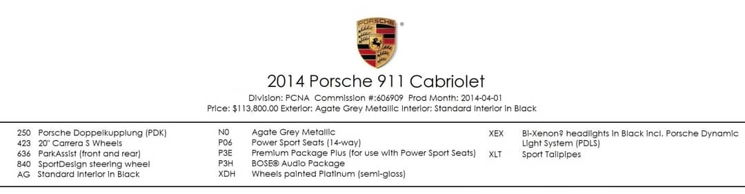 2014 Porsche 911 Carrera — photo 5