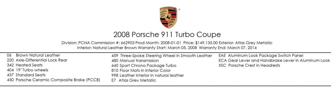 2008 Porsche 911 Turbo — photo 5