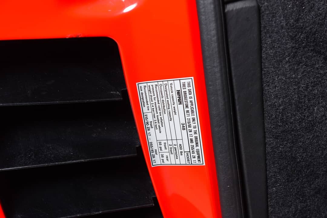 1990 Ferrari 348 TS — photo 17