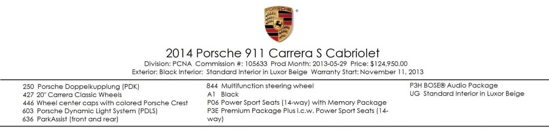 2014 Porsche 911 Carrera S — photo 5