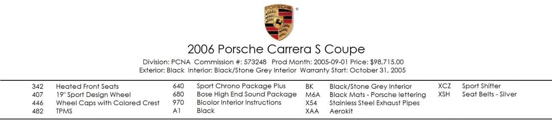 2006 Porsche 911 Carrera S — photo 5