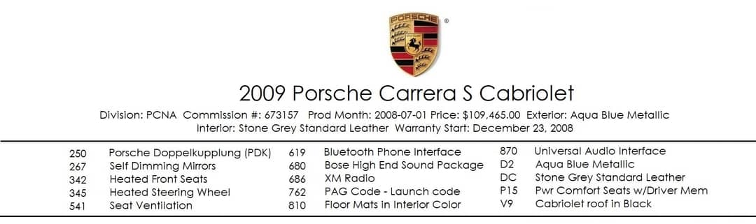 2009 Porsche 911 Carrera S — photo 5