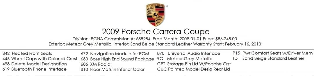 2009 Porsche 911 Carrera — photo 5