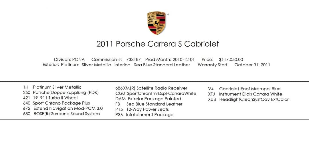 2011 Porsche 911 Carrera S — photo 5