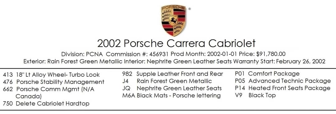 2002 Porsche 911 Carrera — photo 5