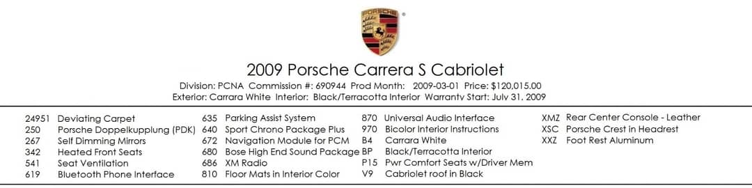 2009 Porsche 911 Carrera S — photo 5