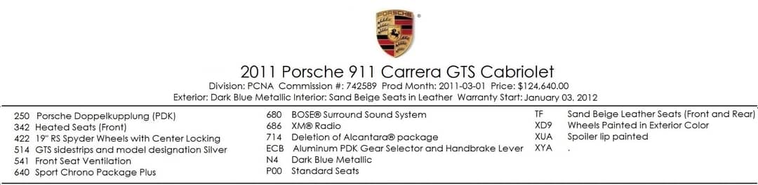2011 Porsche 911 Carrera GTS — photo 5