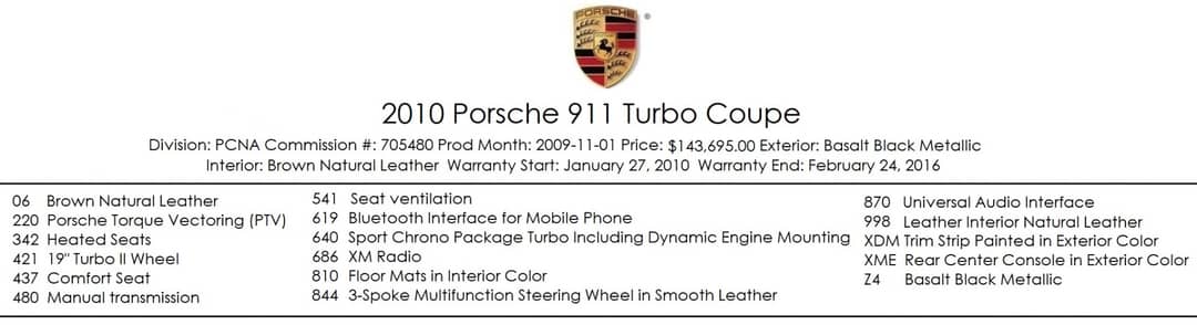 2010 Porsche 911 Turbo — photo 5