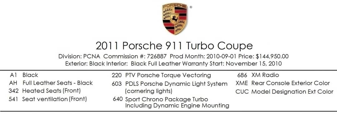 2011 Porsche 911 Turbo — photo 5