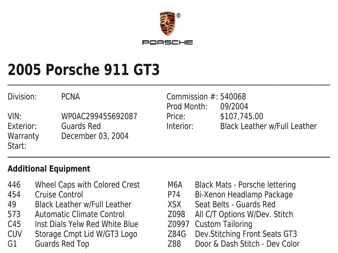 2005 Porsche 911 GT3 — photo 35