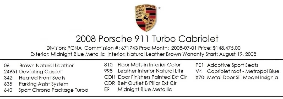 2008 Porsche 911 Turbo — photo 5
