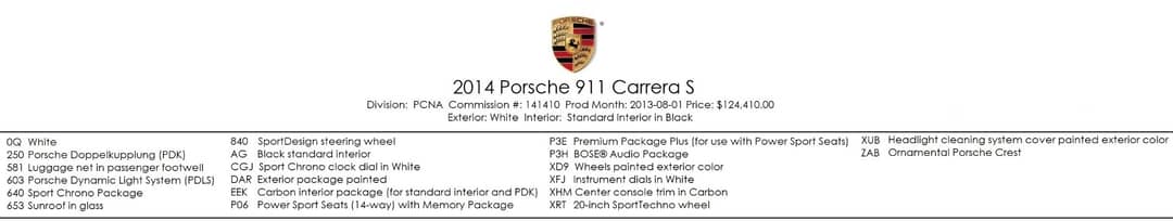 2014 Porsche 911 Carrera S — photo 5