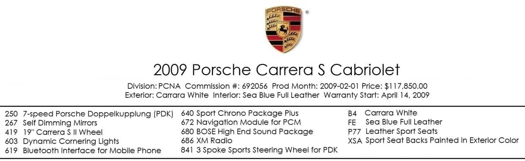 2009 Porsche 911 Carrera S — photo 5