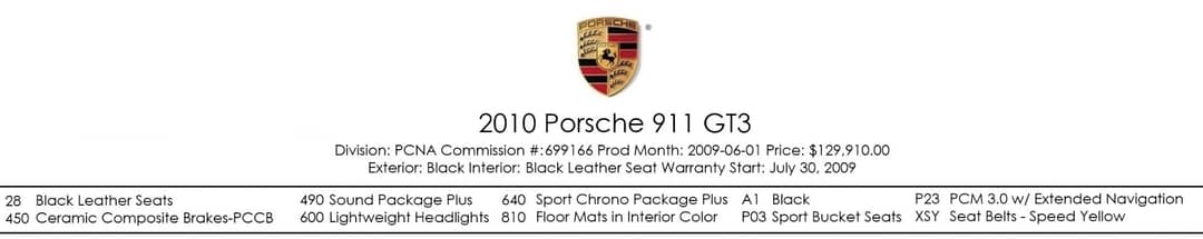 2010 Porsche 911 GT3 — photo 5