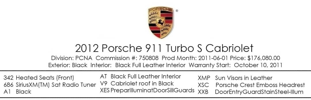 2012 Porsche 911 Turbo S — photo 5