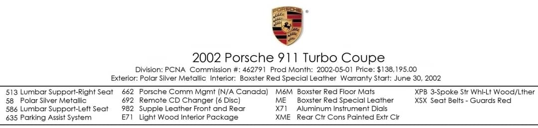 2002 Porsche 911 Turbo — photo 5