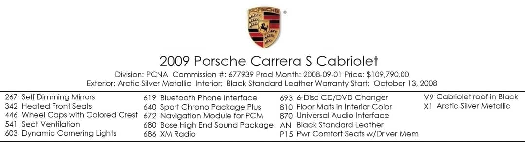 2009 Porsche 911 Carrera S — photo 5