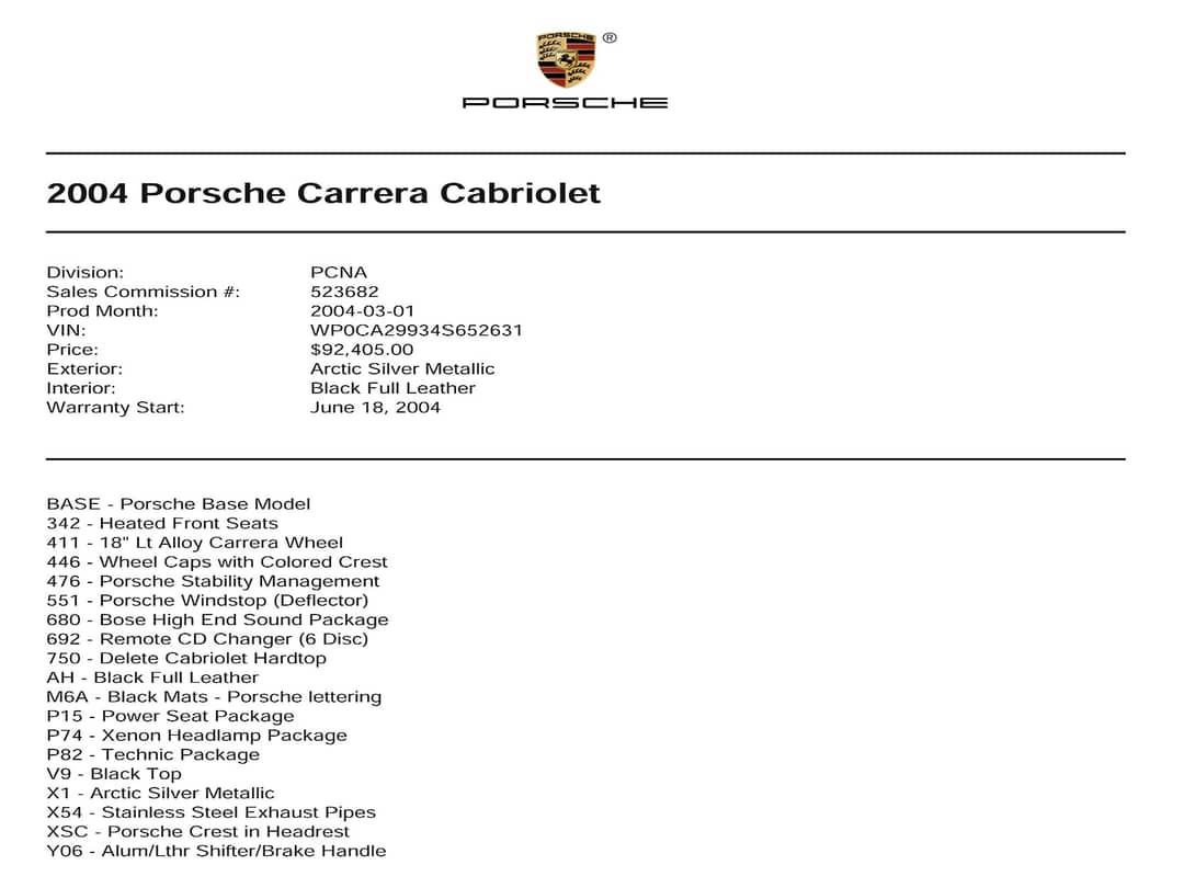 2004 Porsche 911 Carrera — photo 55