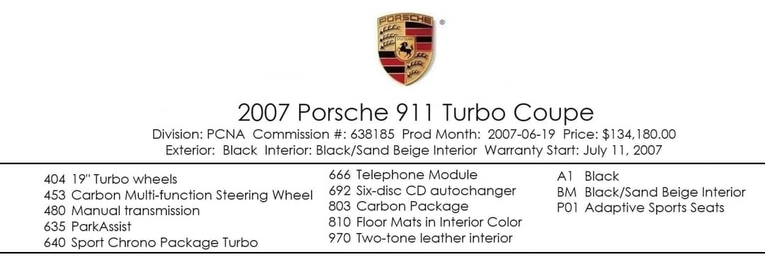 2007 Porsche 911 Turbo — photo 5