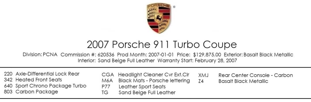 2007 Porsche 911 Turbo — photo 5