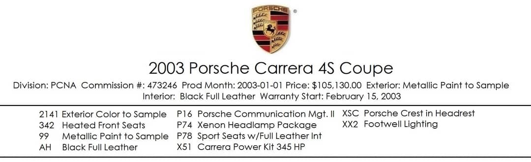 2003 Porsche 911 Carrera 4S — photo 5