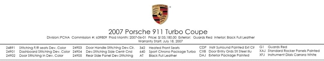 2007 Porsche 911 Turbo — photo 5