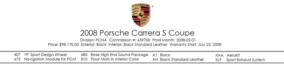 2008 Porsche 911 Carrera S — photo 5