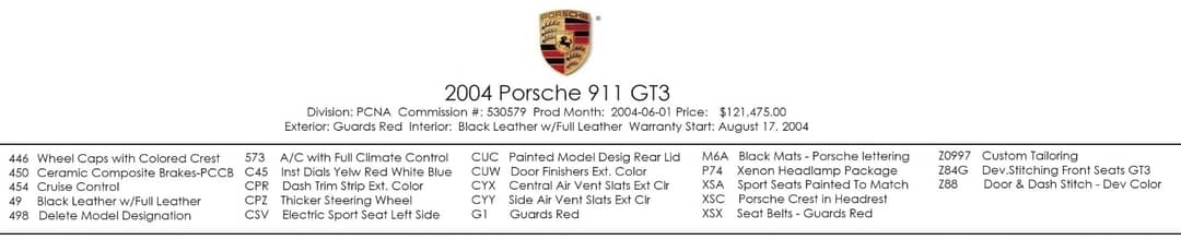 2004 Porsche 911 GT3 — photo 5