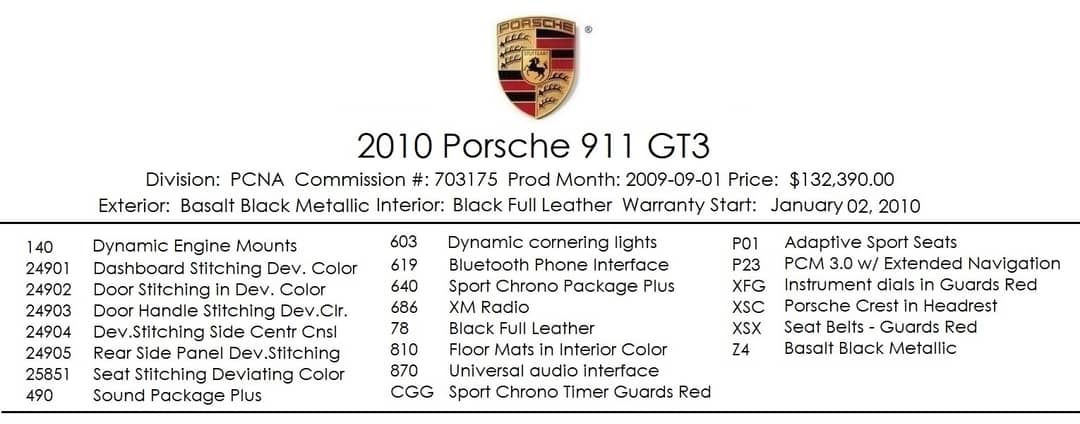 2010 Porsche 911 GT3 — photo 5