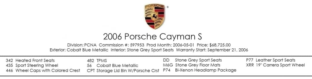 2006 Porsche Cayman S — photo 5