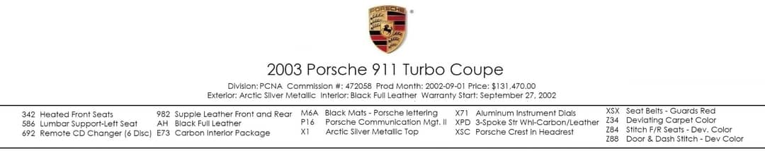 2003 Porsche 911 Turbo — photo 5