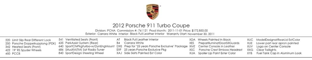 2012 Porsche 911 Turbo — photo 5